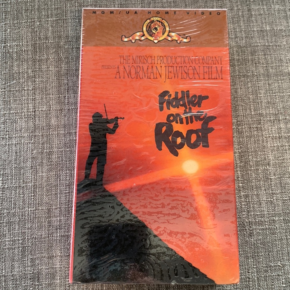 Factory Sealed Fiddler on the Roof VHS 2 VHS